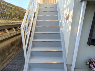 小工事 塗装で印象がガラッと変わった 、きれいな見た目の外まわり